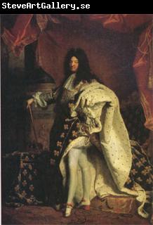 Hyacinthe Rigaud Louis XIV King of France (mk05)